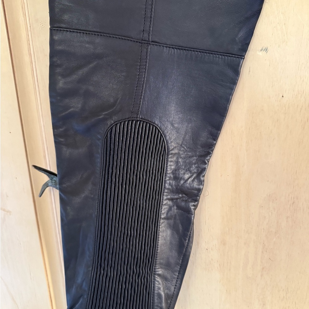 H&MOSCHINO leather pants size 42 never worn - Picture 7 of 8